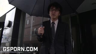 Hot japanese schoolgirl like sex car and gangbang with creampie